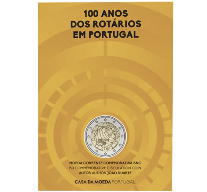 Portugal 2 euro BU 2026 - 100th Anniversary of the Rotary Foundation in Portugal