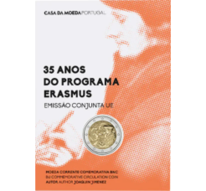 Portugal 2 eurot BU 2022 – 35 aastat Erasmus  