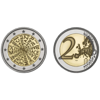 Португалия 2 евро proof 2023 - Мир в наших руках