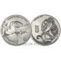 Portugal 5 eurot UNC 2022 – dinosaurused Portugalis