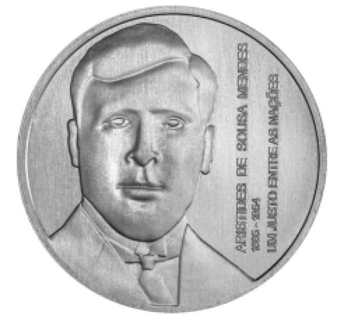 Portugal 5 eurot UNC 2021 – Aristides Sousa Mendes – Ära kunagi unusta