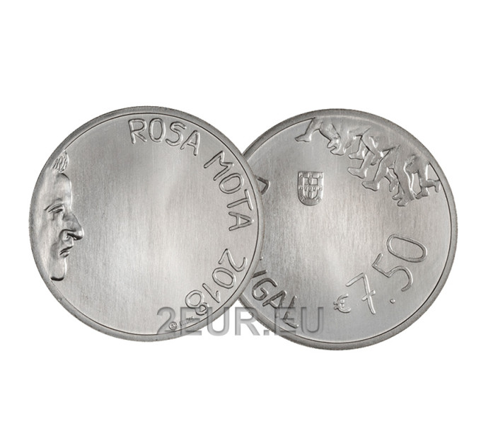 Portugal 7,5 eurot UNC 2018 – Rosa Mota