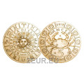 San Marino 5 euro UNC 2019 - "Zodiac Signs - Cancer"