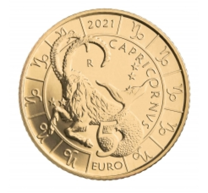 San Marino 5 euro UNC 2021 – "Zodiac Kaljukits"