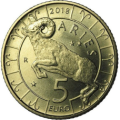 San Marino 5 euro UNC 2018 – "Sodiaagijäär"
