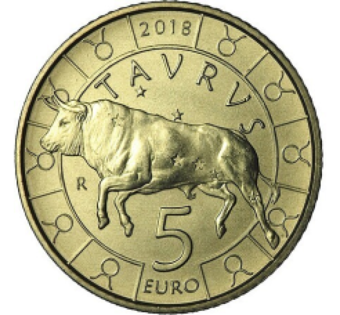 San Marino 5 euro UNC 2018 – "Sõnn"