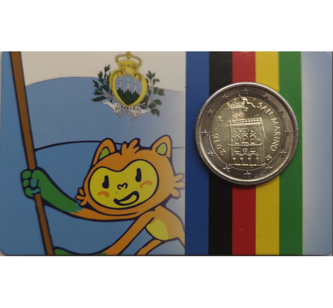 San Marino 2 EURO BU 2016 - OLÜMPIA