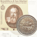 San Marino 2 eurot BU 2005 – Galileo Galilei