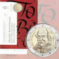 San Marino 2 euro BU 2016 - 400 Years since the Death of William Shakespeare