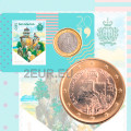 San Marino 2019 - 1€ BU C/C №3 + Tempel