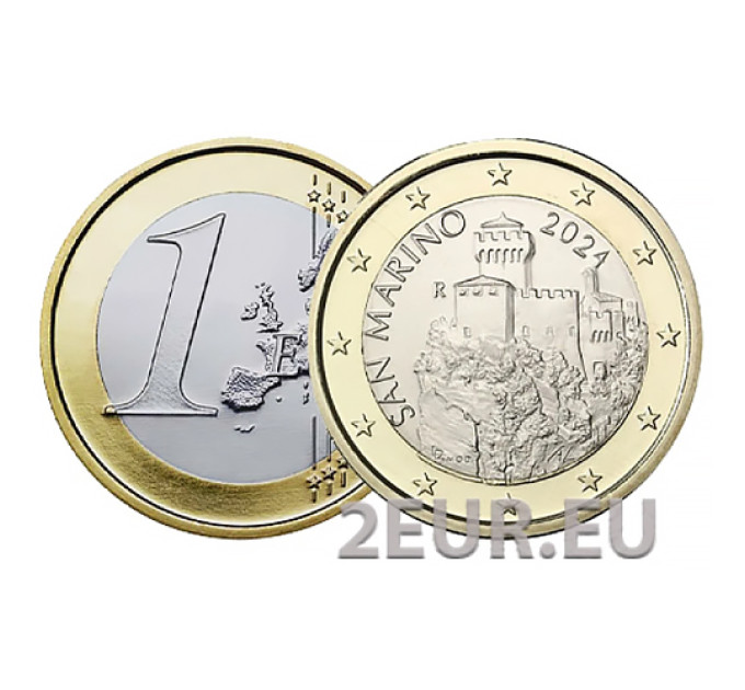 San Marino 1 Euro UNC 2024