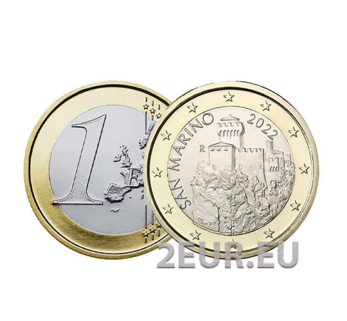 San Marino 1 Euro UNC 2022