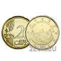 San Marino 20 senti UNC 2018