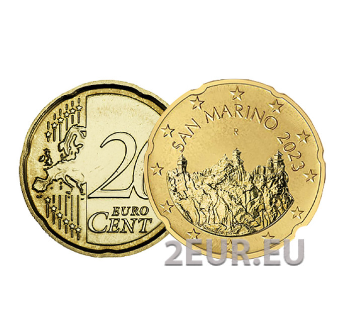 Сан Марино 20 cent UNC 2023