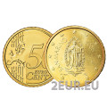 San Marino 50 senti UNC 2008