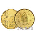 San Marino 50 senti UNC 2023