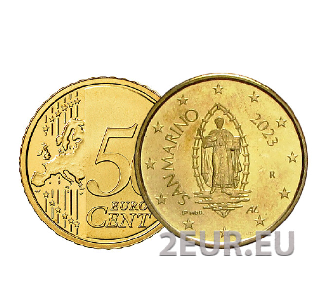 San Marino 50 senti UNC 2023