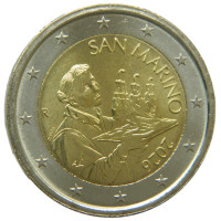 San Marino 2 euro Roll 2026 San Marino 2 euro Roll 2026