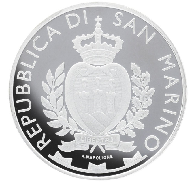 San Marino 10 eurot proof 2025 – tsiviilpolitsei