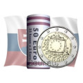 Slovakkia 2 eurot UNC rulli 2015 – 30 aastat ELi lippu