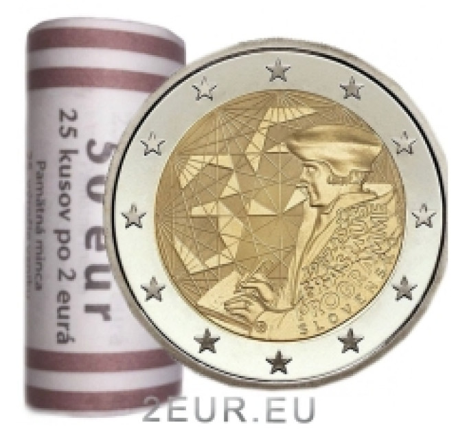 Slovakkia 2 eurot UNC rulli 2022 – 35 aastat Erasmust