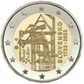 Slovakkia 2 eurot UNC 2022 – 300. aastapäev Mandri-Euroopa esimese kuivenduskaevanduste jaoks mõeldud atmosfäärilise aurumootori ehitamisest