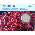 Slovakkia 2 eurot BU 2023 – 100. aastapäev esimesest vereülekandest Slovakkias  