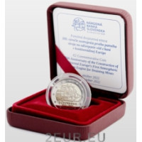 Slovakia 2 Euro proof 2022 - 300th Anniversary of the Construction of Continental Europe’s First Atmospheric Steam Engine for Draining Mines 