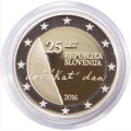 Sloveenia 2 eurot proof 2016 – 25 aastat iseseisvust