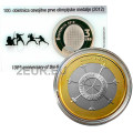 Sloveenia 3 eurot proof 2012 – 100 aastat esimese olümpiamedalist  