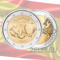 Hispaania 2 eurot UNC 2015 - Altamira koobas