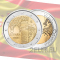 Hispaania 2 eurot UNC 2021 – ajalooline Toledo linn