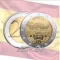 Hispaania 2 eurot UNC 2024 – Sevilla katedraal