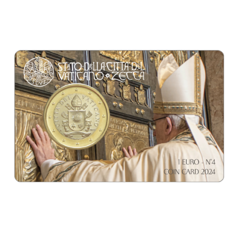 Vatikan 1 EURO BU 2024 - №4