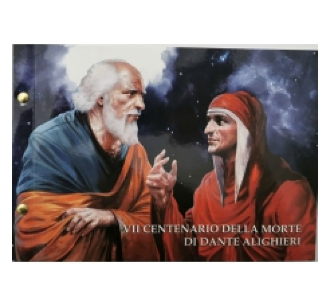 Vatikan 2 eurot BU 2021 – Dante Alighieri surma 700. aastapäev  Numiscover