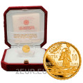 Vatikani 10 euro kulla proof 2021 – Ristimine