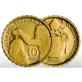 Vatikani 10 euro kulla proof 2024 – Ristimine