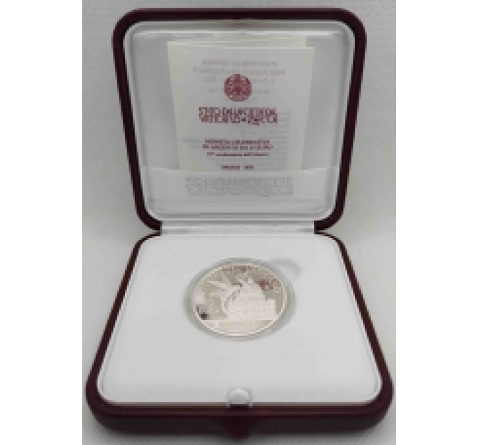 Vatikani 10 euro hõbe proof 2021 – 75 aastat UNESCO