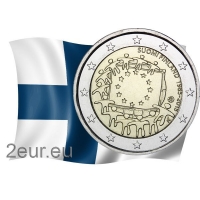 FINLAND 2 EURO 2015 - 30 YEARS OF THE EU FLAG