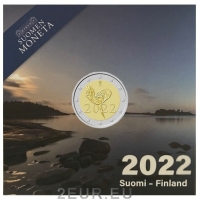 FINLAND 2 EURO 2022 - Finnish National Ballet 100 years - PROOF