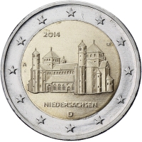 GERMANY 2 EURO 2014 - A - NIEDERSACHSEN