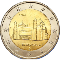 GERMANY 2 EURO 2014 - F - NIEDERSACHSEN
