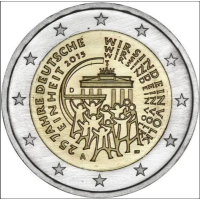 GERMANY 2 EURO 2015-2 - A - 25 YEARS OF GERMAN UNITY