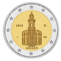 GERMANY 2 EURO 2015 - J - ST PAULS CHURCH