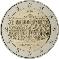 GERMANY 2 EURO 2020 - G - PALACE IN POTSDAM 