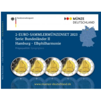 GERMANY 2 EURO 2023 - Hamburg - Elbphilharmonie  PROOF