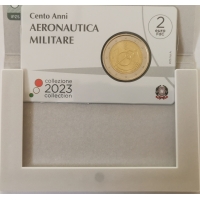 ITALY 2 EURO 2023 - 100 Years of the Italian Air Force - C/C 