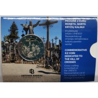 LITHUANIA 2 EURO 2020 - HILL OF CROSSES - C/C