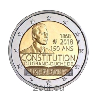 LUXEMBOURG 2 EURO 2018 - 150TH ANNIVERSARY OF THE LUXEMBOURG CONSTITUTION