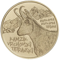 SLOVAKIA 5 EURO 2022 - Tatra highland chamois